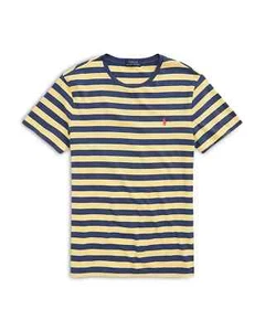Polo Ralph Lauren Herren Shirt T-Shirt Rundhals Stripes - 3 Farben wählbar - Bild 1 von 6