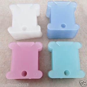20-1000PCS Plastic Embroidery Floss&Craft Thread Bobbins fr Storage Holder - Picture 1 of 4