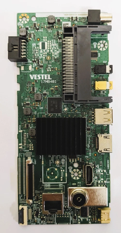 ORIGINAL JVC LT-40CF330 ALEXA TV MAIN AV BOARD VESTEL 17MB481 GENUINE *Q19* - Image 1 of 1