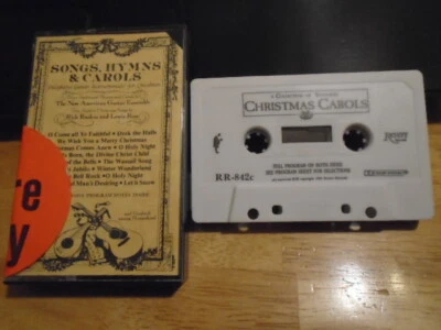 RARE OOP Rick Ruskin Lewis Ross CASSETTE TAPE Songs Hymns Carols CHRISTMAS 1985 - Image 1 of 2