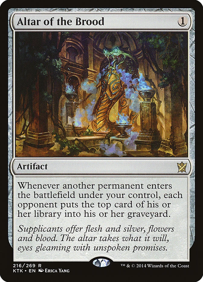 MTG Altar of the Brood  - Khans of Tarkir #216 - Image 1 of 1
