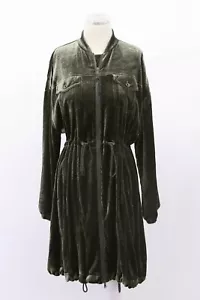 NWT$4995 Brunello Cucinelli Womens Silk Velvet OverCoat W/Logo Hardware 42M A191 - Picture 1 of 12