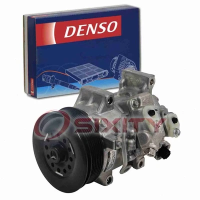 Compresor y embrague de aire acondicionado Denso para Toyota Matrix 2009-2010 1,8 L L4 calefacción aire xn Foto 1 de 4