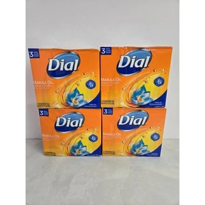 Dial Marula Oil Gentle Cleansing Soap Lot of 4Pc 12 Bar Rare Sealed Discontinued - Picture 1 of 10