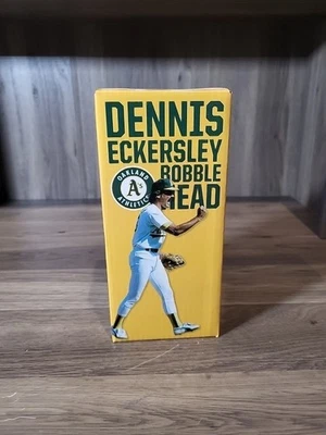 DENNIS ECKERSLEY Bobblehead Oakland A's Athletics 2017 NEW in Box - Image 1 of 4