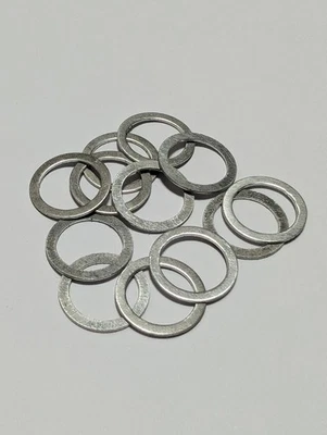 NEEDLE VALVE WASHERS 0.5mm QTY 12 CARB CARBURETTOR MIKUNI YAMAHA  239-14195-00 - Image 1 of 4