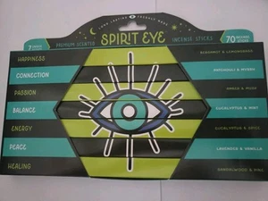Neu Spirit Eye 70 Premium Räucherstäbchen 7 einzigartige Düfte Variety Pack  - Bild 1 von 11