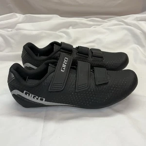 Giro Stylus Men's Road Cycling Shoes Size 43 EU / 9.5 US Black/Gray - Picture 1 of 16