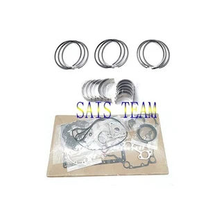 D1302 Overhaul Re-ring Kit Gasket Bearing Piston Ring for Kubota Engine Parts - Picture 1 of 2