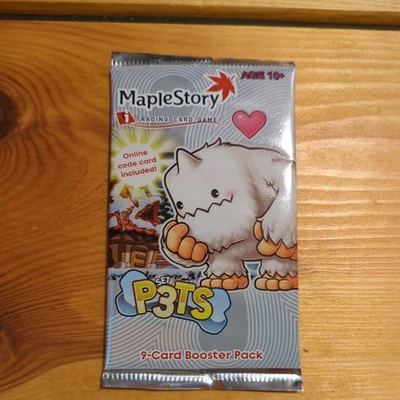 Maple Story Trading Card Game Pets - Unopened Booster Pack - Изображение 1 из 2