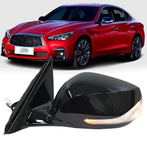 Conjunto de espejo lateral lámpara de señal izquierda para Infiniti Q50 2014-2018 2019 2020 2021 - Imagen 1 de 19