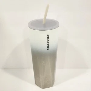 STARBUCKS 24oz Gradient Tumbler Cup with Straw & Lid - Cold Drinks Only - Picture 1 of 7