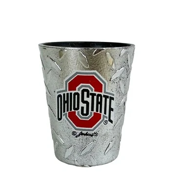 Vidrio de chupito Ohio State Buckeyes tono plata Foto 1 de 4