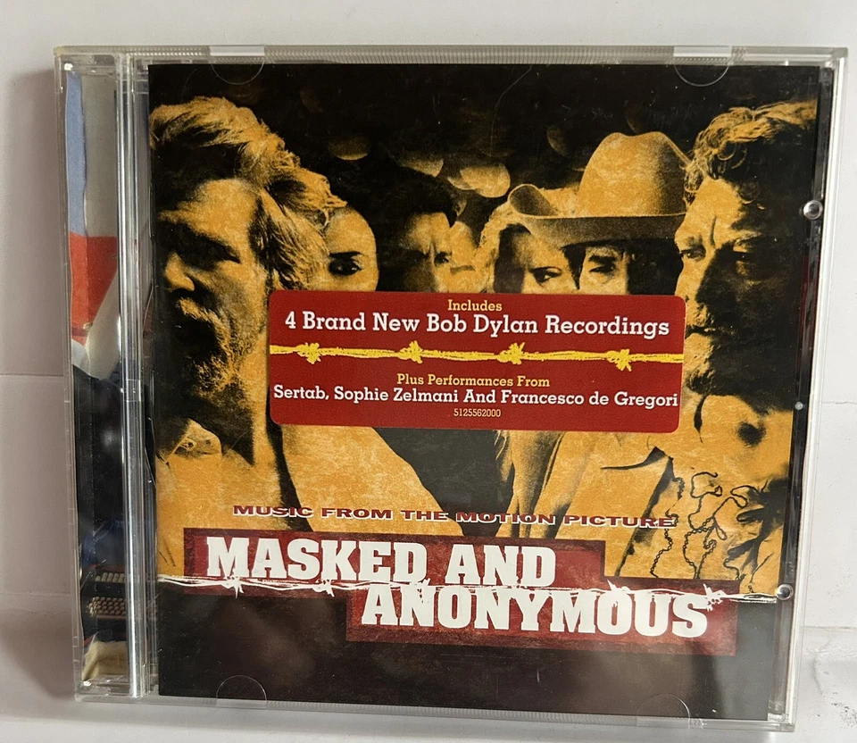 CD Bob Dylan, Los Lobos, Jerry Garcia, a.o. Masked And Anonymous TOP Zustand - Bild 1 von 2