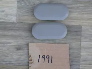 87-93 MUSTANG GRAY CONSOLE PLUGS TRIM OEM FACTORY STOCK GT LX COBRA 91 - Picture 1 of 6