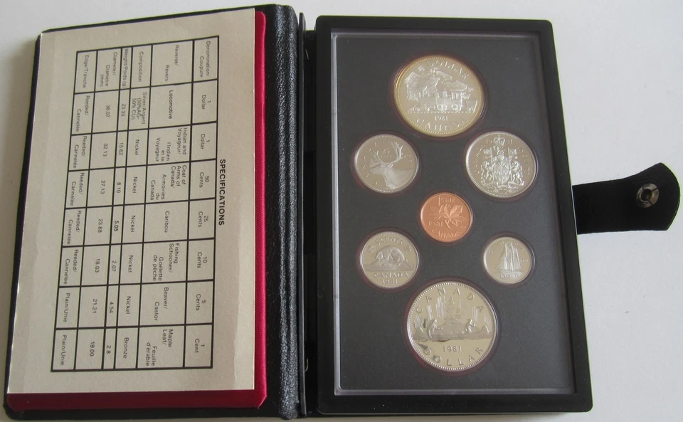 Canada Coin Set 1981 Proof - Image 1 of 1