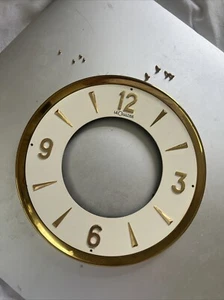 JAEGER LE COULTRE ATMOS MANTLE ORIGINAL 528 DIAL WITH DIAL FRAME + 8 Screws! - Picture 1 of 10