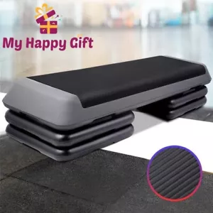 Everfit Aerobic Step Exercise Stepper Riser Steps 110cm Gym Cardio Home Fitness - Picture 1 of 8