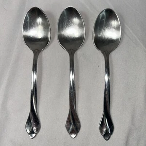 3 Oneida USA Tribeca Tablespoons Stainless Flatware - Picture 1 of 9