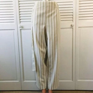 1. STATE Yellow Striped Tie-Waist Pant Size 14 NEW $99.00 - Picture 1 of 16