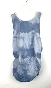 Beyond Yoga Women’s Maternity Shirred Blue Tank Top Size Large - Picture 1 of 2