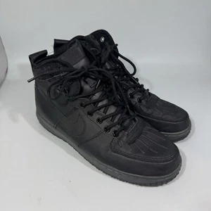 Nike Air Force 1 Duckboot Zapatillas Negras 444745-001 Hombres 9.5 - Imagen 1 de 10