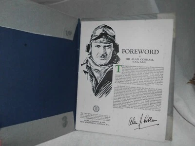 SARONY CIGARETTE CARDS A DAY ON THE AIRWAY ALAN COBHAM HARRY HARPER ~ COMPLETE! - Image 1 of 4