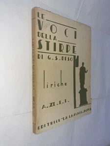 LE VOCI DELLA STIRPE LIRICHE - DISO - LA LAZIALE - AS - Picture 1 of 1