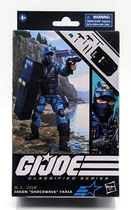 Hasbro G.I. Joe Classified Series #105 JASON "SHOCKWAVE" FARIA 6" Action Figure! - Picture 1 of 5
