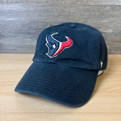Boné Houston Texans alça traseira azul futebol americano NFL '47 - Imagem 1 de 4