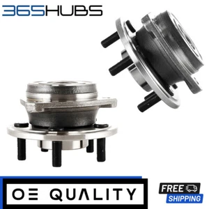 2x Conjunto de buje de cojinete de rueda delantera para Jeep Wrangler 1999-2006 con ABS HU513158 - Imagen 1 de 11