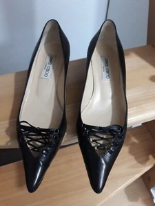 Jimmy Choo Pumps Größe 38,5 schwarz guter Zustand - Bild 1 von 8