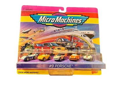Micro Machines Porsche #9 Vintage New In Package - Image 1 of 4