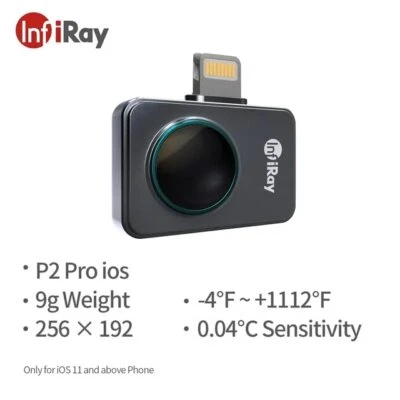 (Nur für iOS) InfiRay P2 PRO Wärmebildkamera für industrielle Nachtsicht
