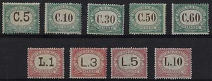 1897 San Marino Segnatasse Cifra in bruno MNH - Imagen 1 de 1