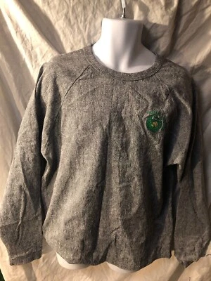 NWOT Gatorskins Crewneck Thermal Long Sleeve Gray Shirt Size XLarge Made USA - Image 1 of 4