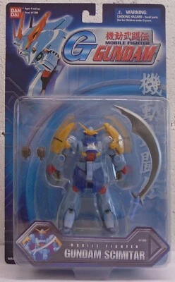 Gundam Mobile Fighter Gundam Scimitar 4.5" Figure Bandai #11309 SEALED NEW - Image 1 of 2