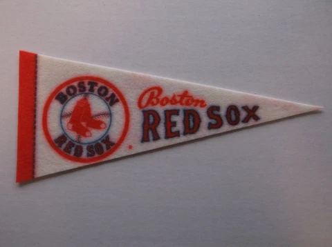 BOSTON RED SOX 4x9 Mini Felt Pennant Cover