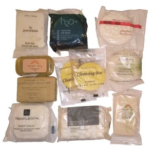 Mixed Lot Of 11 Misc Hotel Travel Bar Soap, Massage/Face 1-1.50 oz ea - Picture 1 of 6