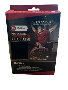 Stamina X Performance Compression Knee Sleeve small/Medium 30-33 cm Gym workout - Picture 1 of 3