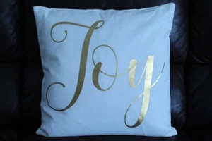 18 in. Throw Pillow Joy - Picture 1 of 1
