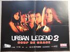Urban Legends: Final Cut French Movie Poster Original 15"23 2000