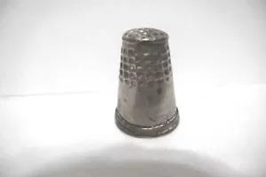 FINGERFINGERHUT VINTAGE ALPAKA SILBER MEXIKO GEHÄMMERTES DESIGN UND ABALONE BAND - Bild 1 von 5