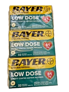 Bayer Aspirin Regimen Pain Reliever 192ct Enteric Coated Tablets 81mg, 01/2026 - Picture 1 of 6