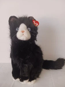 TY Classic Shadow The Black Cat 13" Plush Stuffed Animal Retired 1999 Halloween - Picture 1 of 24