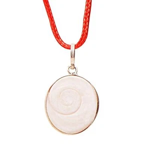Gomti Chakra Pendant 100% Natural & Real Gomti Chakra Locket For Men Women - Picture 1 of 5
