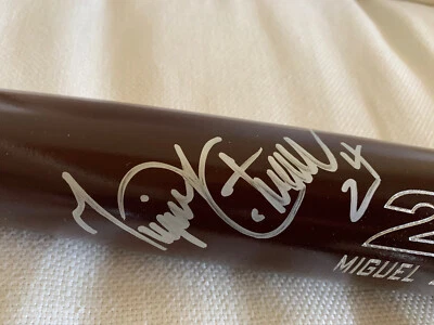 MIGUEL CABRERA signed GAME ISSUE auto BAT JSA COA - Image 1 of 4