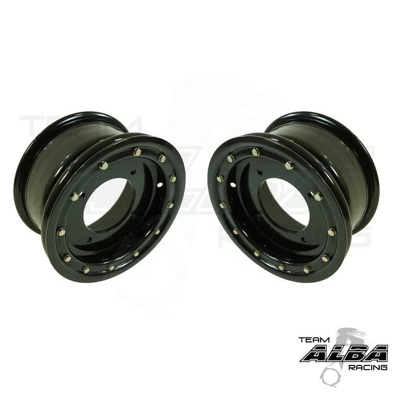 KFX 400 450R  Front Wheels Beadlock 10x5 3+2 4/156  Alba Racing BB 32 Foto 1 de 1