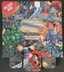 CONTEST OF CHAMPIONS II POINT OF PURCHASE DISPLAY 10"x8.5" MARVEL 1999 PROMO - Picture 1 of 2