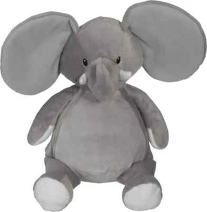 Personalised Teddy Toy Embroidered Elephant Custom GIft Soft Teddy Bear Toy - Picture 1 of 2